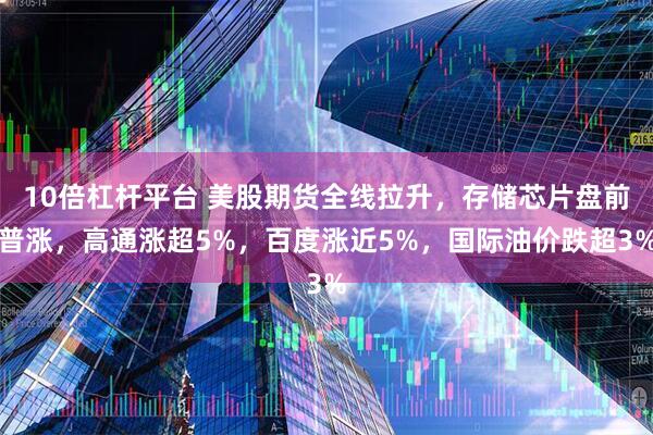 10倍杠杆平台 美股期货全线拉升，存储芯片盘前普涨，高通涨超5%，百度涨近5%，国际油价跌超3%