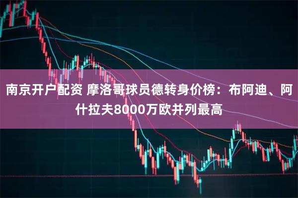 南京开户配资 摩洛哥球员德转身价榜：布阿迪、阿什拉夫8000万欧并列最高